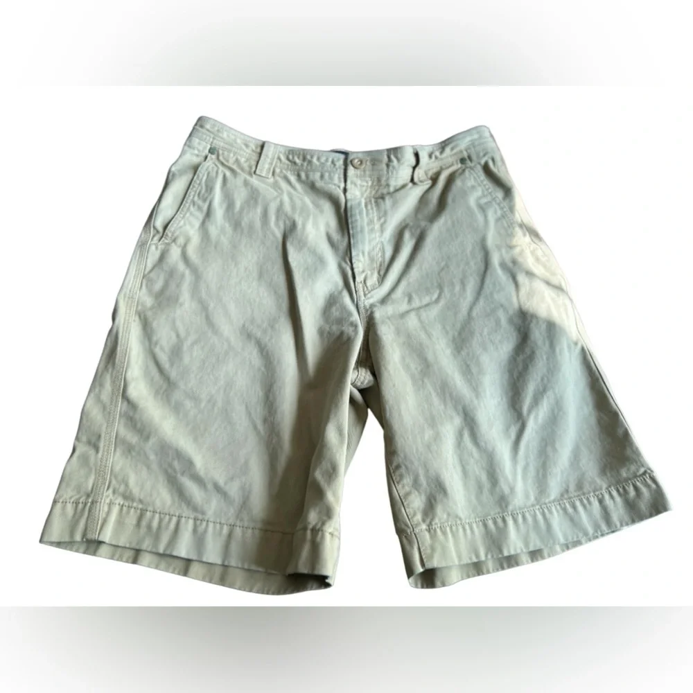 Izod Rock Washed Mens Shorts Size‎ 32 tan